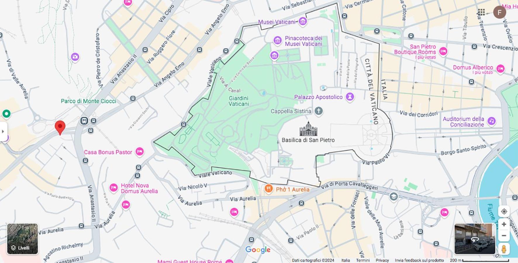 Lägenhet Casa Di Alfredo -appartamento Musei Vaticani